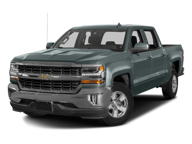 2016 Chevrolet Silverado 1500 LT in Tungsten Metallic — front three-quarter view