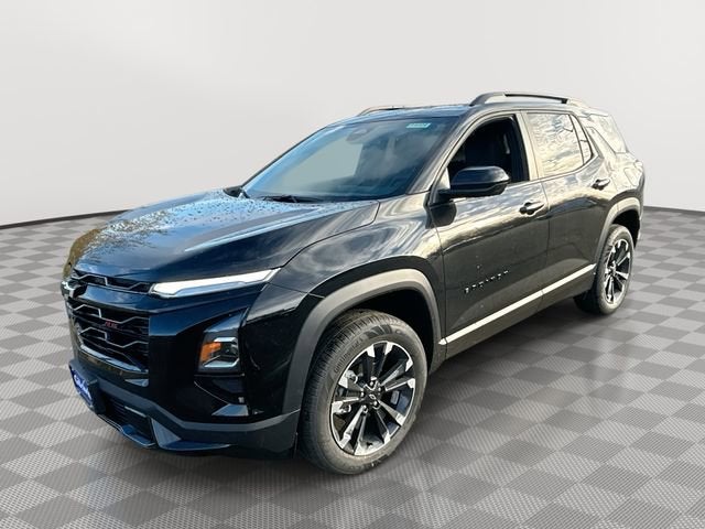 2026 Chevrolet Equinox RS in Mosaic Black Metallic — front three-quarter view