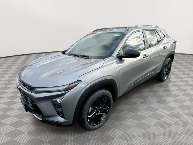 2026 Chevrolet Trax ACTIV in Sterling Gray Metallic — front three-quarter view
