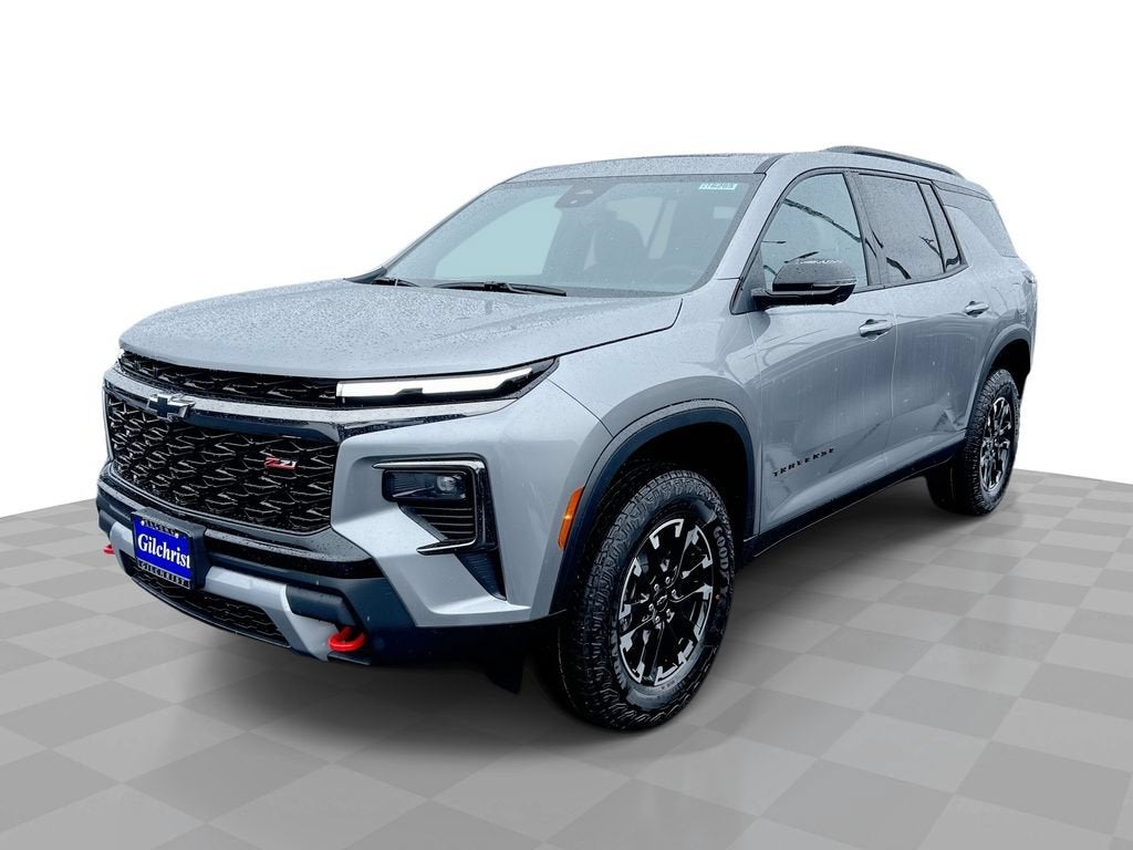 2026 Chevrolet Traverse Z71 in Sterling Gray Metallic — front three-quarter view