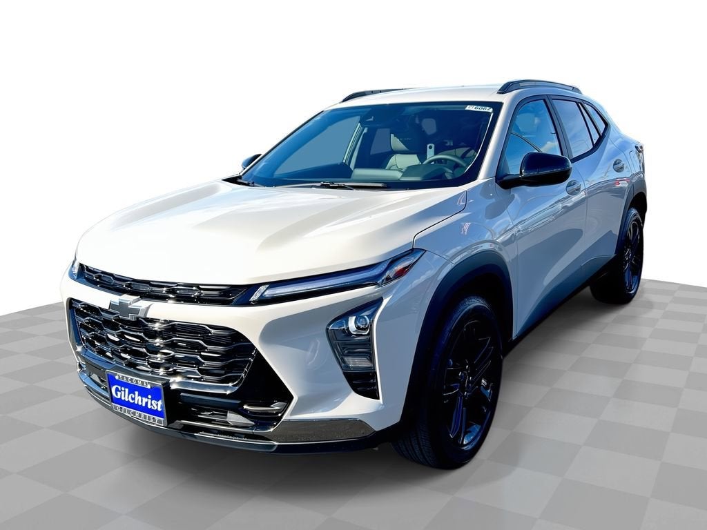 2026 Chevrolet Trax ACTIV in White Sands — front three-quarter view